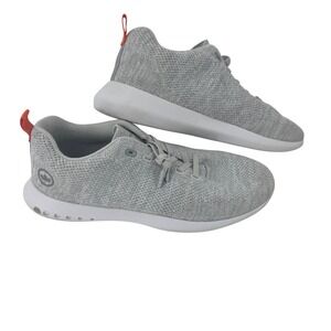Supra Mens Gray Knit Low Top‎ Lace Up Casual Athletic Sneakers Shoes